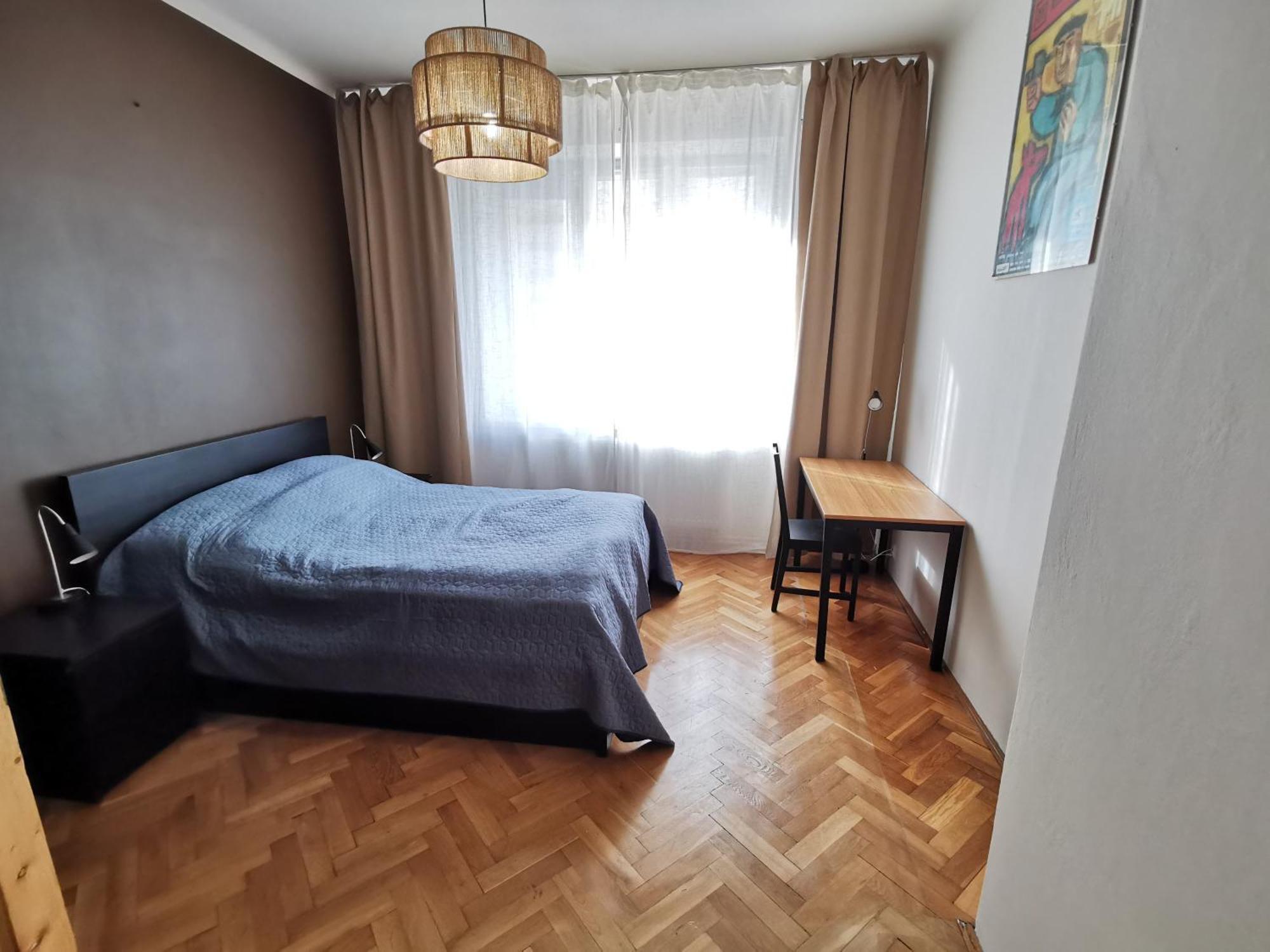 Cozy Spacious Apartment With Balcony Kraków Exteriör bild