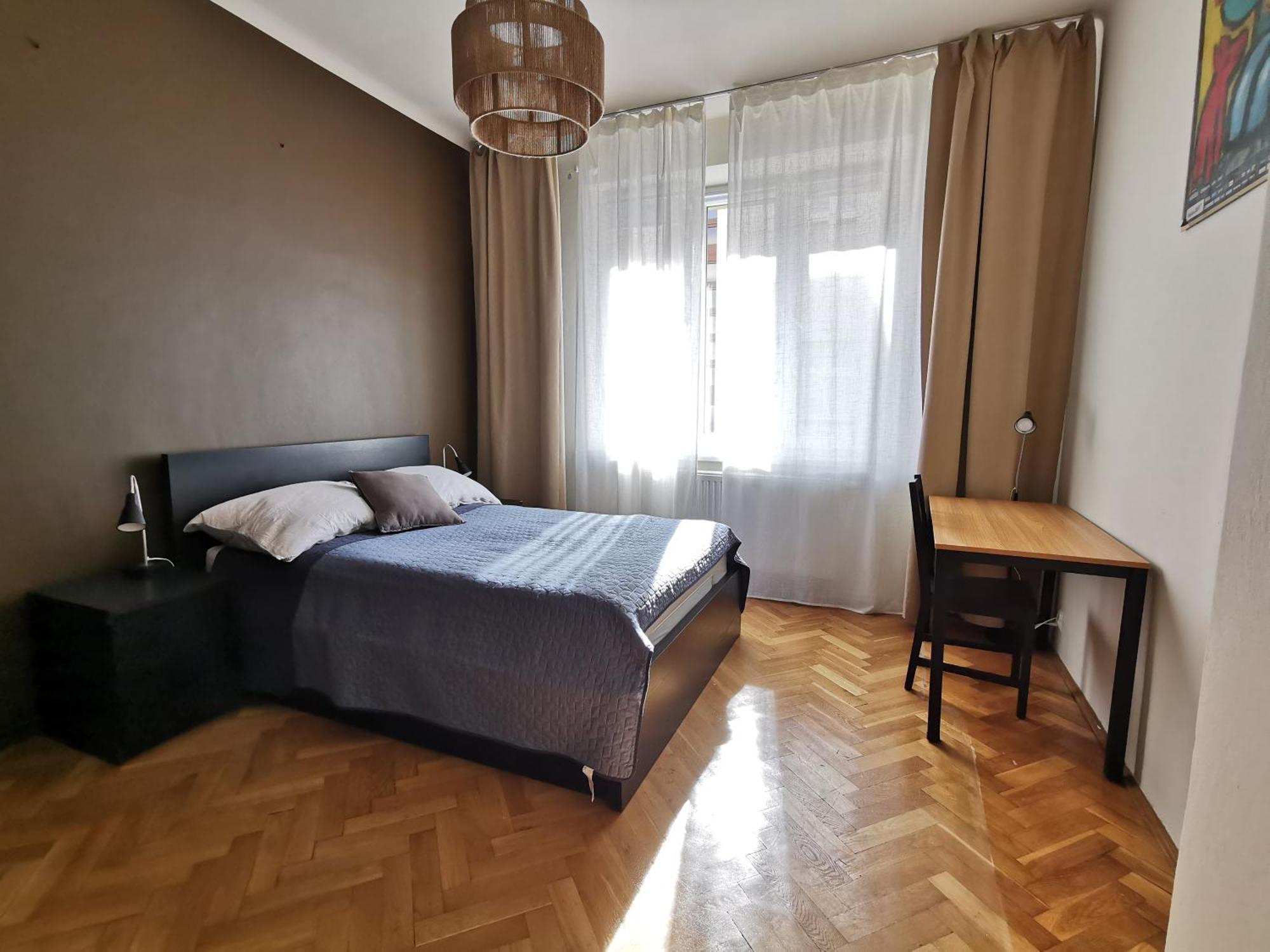 Cozy Spacious Apartment With Balcony Kraków Exteriör bild
