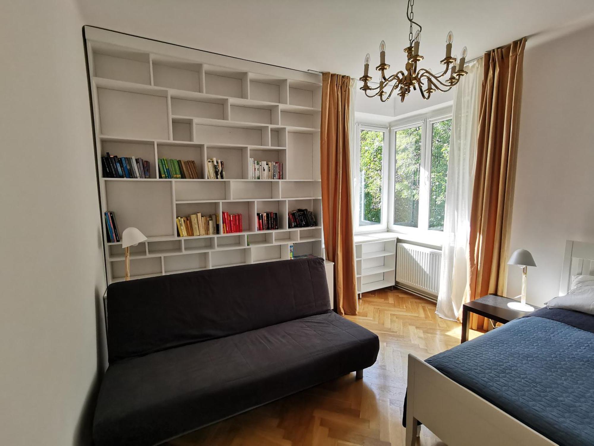 Cozy Spacious Apartment With Balcony Kraków Exteriör bild